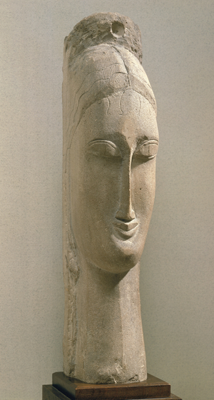 Head of a Woman (stone)