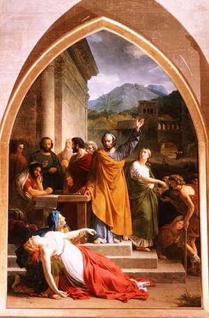 The Death of Sapphira, 1819