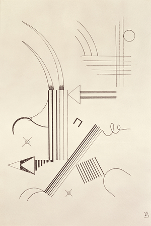 Drawing, 1933 (pen & ink on paper)