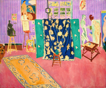 The Pink Studio, 1911 (oil on canvas)