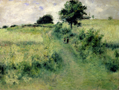 The Watering-place, 1873 (oil on canvas)