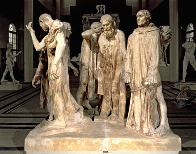 The Burghers of Calais, by Auguste Rodin (1840-1917), c.1889 (full-size plaster)