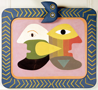 The End and the Beginning, 1965 (oil on canvas and panel)
