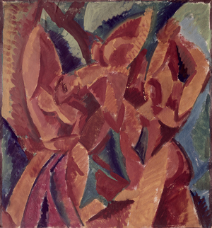 Three Women, 1907 (gouache on card)