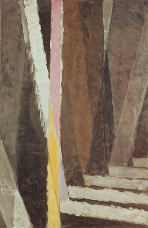 Vertical Plains I, 1912-13 (oil on canvas)