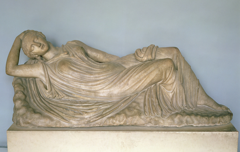 Ariadne Asleep, Hellenistic from Alexandria, 2nd century BC (marble)