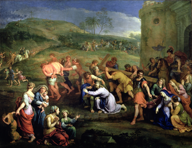 Christ Carrying the Cross, 1684 (oil on canvas)
