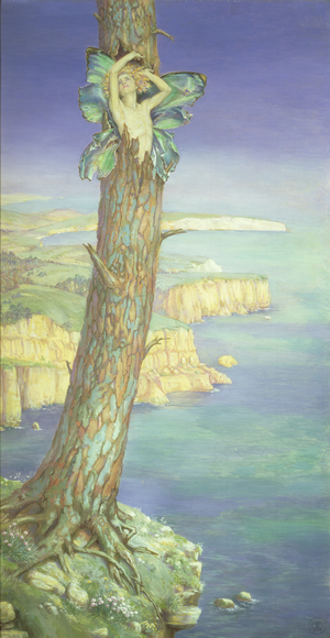 Ariel, c.1915 (mixed media)