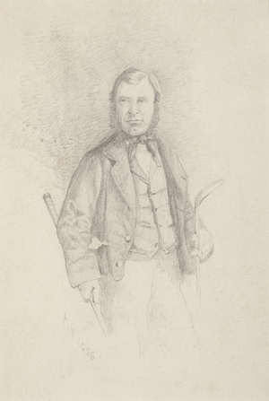 Allan Robertson, 1888 (pencil on paper)