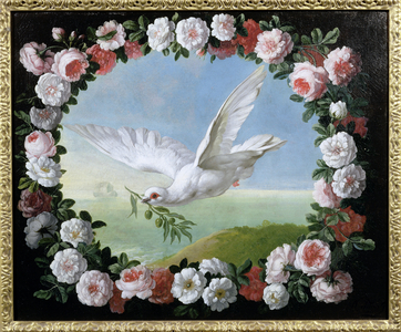 An Allegory of the Flood 'The Sacred Dove,' 1721 (oil on canvas)