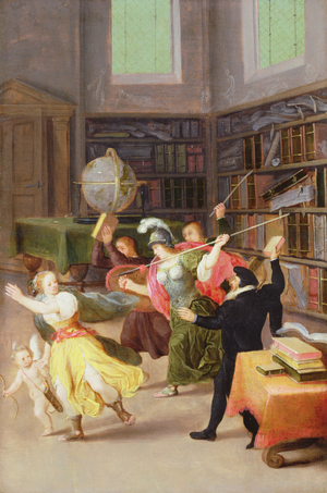 Allegory of Love and Ignorance, Wisdom and Learning (oil on panel)