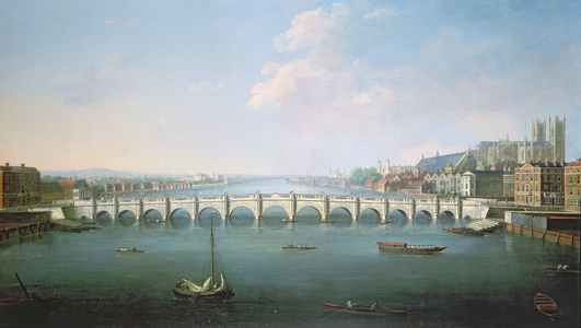 A View of the Thames at Westminster Bridge