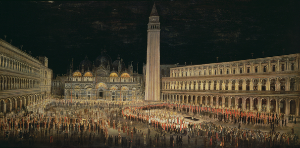 Candlelit Procession through Piazza San Marco