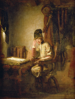 A Young Philosopher in His Study