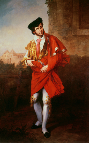 Portrait of a bullfighter (see 86510 for pair)