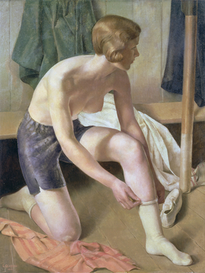 The Young Rower, 1932 (oil on canvas)