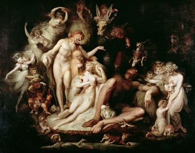 Titania's Awakening, c.1785-90 (oil on canvas)