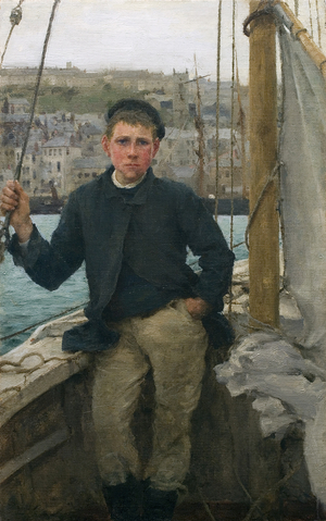 Our Jack, 1886 (oil on canvas)