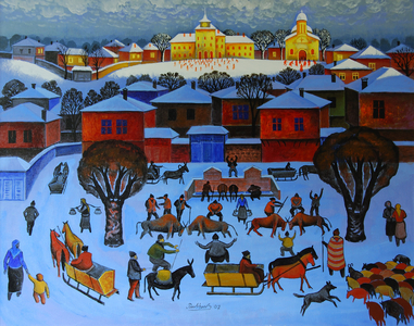 Early in the Morning, 2006 (oil on canvas)
