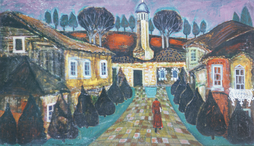 At Dawn, 1975 (oil on canvas)