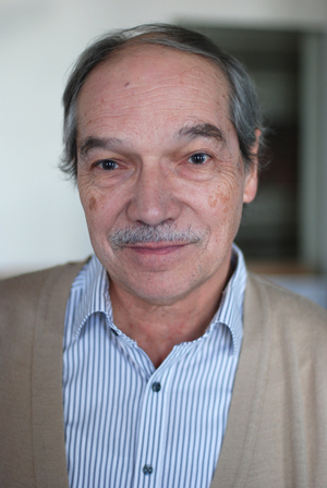 Portrait of the writer Philippe Mine, 2014 Photography