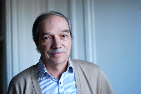 Portrait of the writer Philippe Mine, 2014 Photography