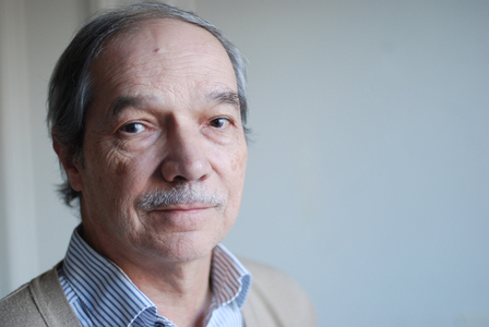 Portrait of the writer Philippe Mine, 2014 Photography