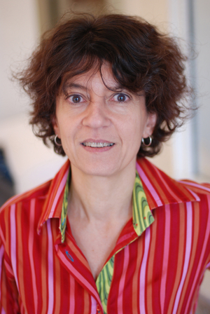 Portrait of Marie Edith (Marie-Edith) Alouf, writer and journalist, 2014 Photography