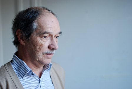 Portrait of the writer Philippe Mine, 2014 Photography