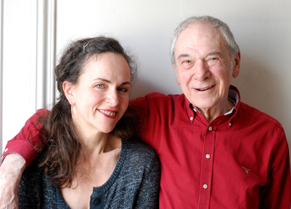 Portrait of pianist Rene Urtreger and writer Agnes Desarthe in 2016 Photography