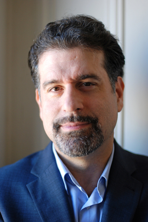 Portrait of psychiatrist Thierry Najman, 2015