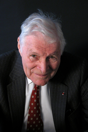 Portrait of the French cardiac surgeon and politician Christian Cabrol, 2005 - Portrait of Christian Cabrol french surgeon, 2005 - Photography
