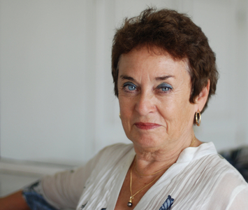 Portrait of writer and teacher Annik Houel, 2014 Photography