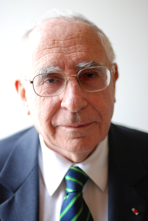 Portrait of the French economist Jacques Lesourne, 2013 Photography