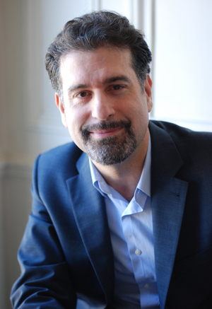 Portrait of psychiatrist Thierry Najman, 2015