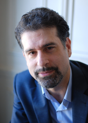 Portrait of psychiatrist Thierry Najman, 2015