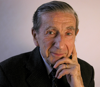 Portrait of Louis Perrin former physician and teacher, 2002 Photography