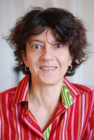 Portrait of Marie Edith (Marie-Edith) Alouf, writer and journalist, 2014 Photography