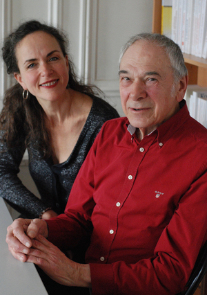 Portrait of pianist Rene Urtreger and writer Agnes Desarthe in 2016 Photography