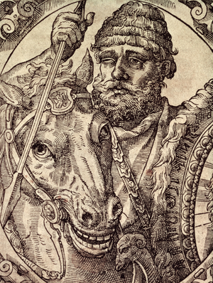 Hannibal (247-c.183 BC) (engraving)