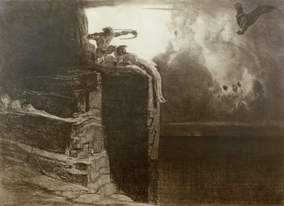 The Release of Prometheus (etching)