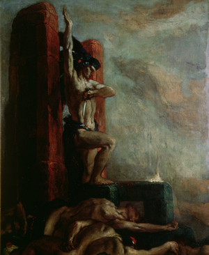 The Death of Montezuma (1466-1520), c.1924