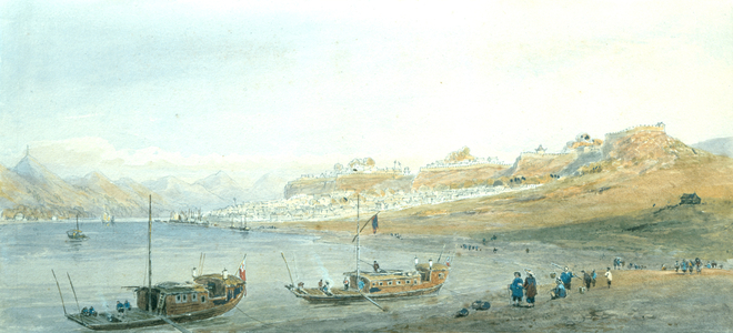 The Yangtze River, China, c.1895 (w/c)