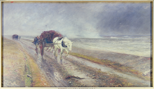 Spindrift, 1876 (oil on canvas)