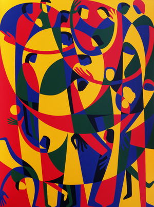 Live Adventurously, 1998 (acrylic on board)