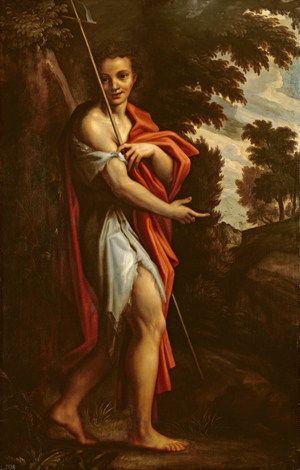 Saint John the Baptist (oil on canvas)