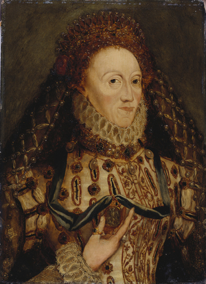 Elizabeth I. c.1580-1603 (oil on panel)
