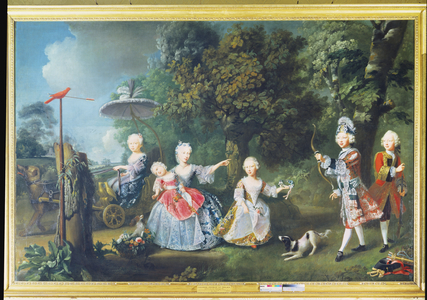 The children of Frederick, Prince of Wales, 1746 (oil on canvas)