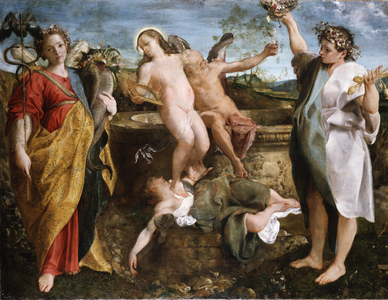 Allegory of Truth and Time, c.1584-85 (oil on canvas)