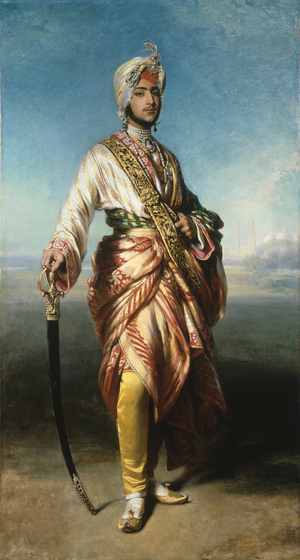 The Maharaja Dalip Singh, 1854 (oil on canvas)